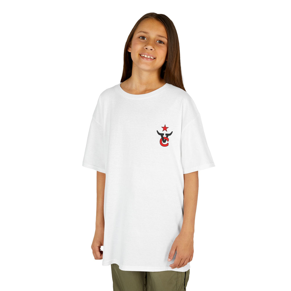 Mutton Busting Western Tee - Girls