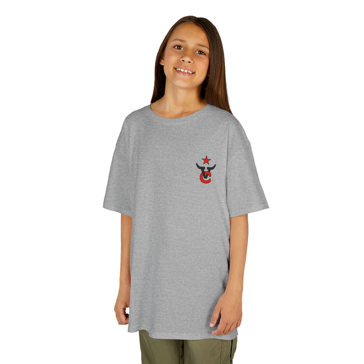 Mutton Busting Western Tee - Girls